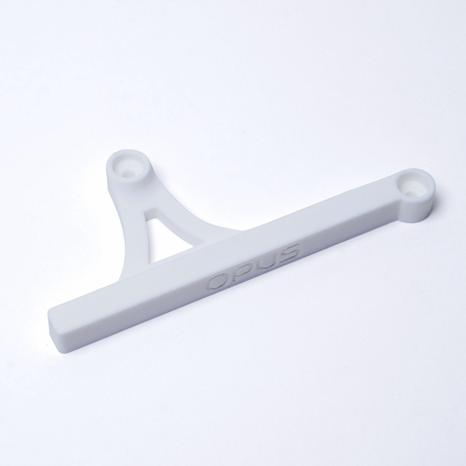 Music Man Sterling & Stingray Ray Bass Thumb Rest - No-Drill Tug Bar, Ergonomic Grip White - Ploutone