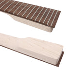 7-String Guitar Paddle Head Guitar Neck, Maple, Rosewood Fretboard - Ploutone