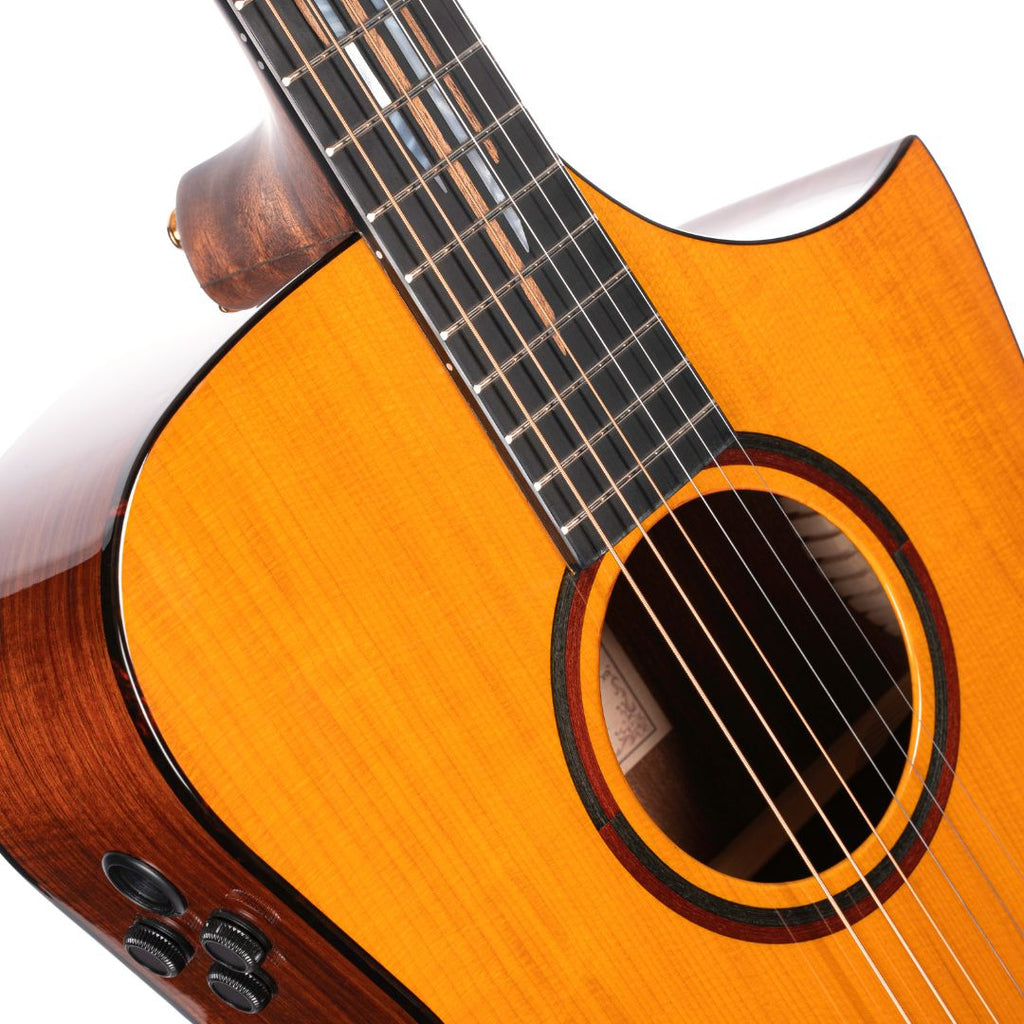 Cort LUXE II Concert Acoustic-Electric Guitar - Natural Gloss - Ploutone