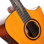 Cort LUXE II Concert Acoustic-Electric Guitar - Natural Gloss - Ploutone