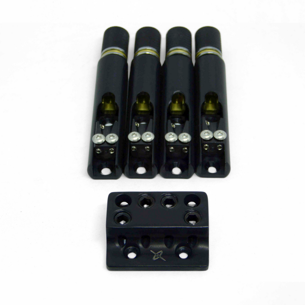 Nova Guitar Parts Single String Headless Bass Bridge - Ploutone
