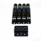Nova Guitar Parts Single String Headless Bass Bridge - Ploutone