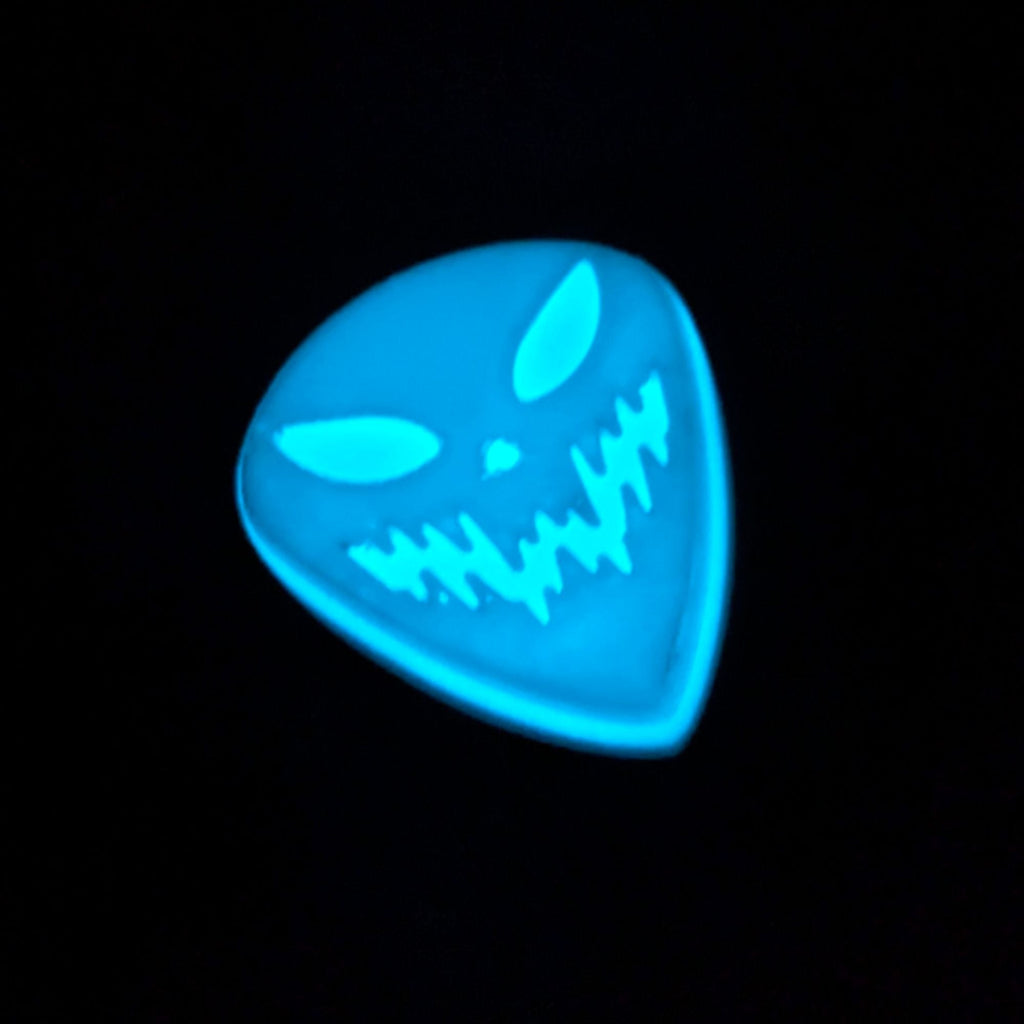 Opus Skalm VALKORE™ - Glow in the Dark Reaper Handmade Guitar Pick - Ploutone
