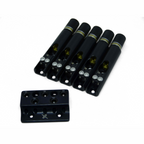 Nova Guitar Parts Single String Headless Bass Bridge - Ploutone