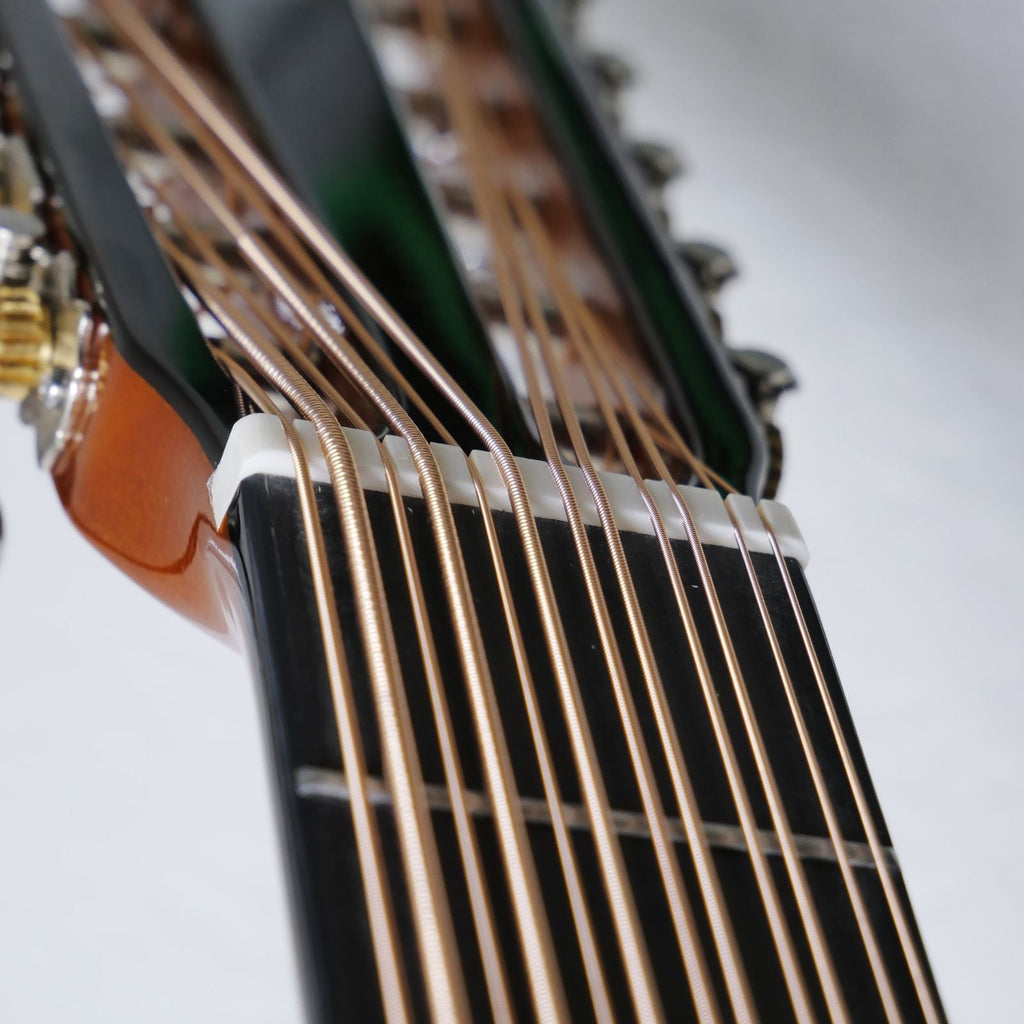Oscar Schmidt OH52SE Acoustic-Electric Bajo Sexto w/ Bag - Solid Cedar & Macassar Ebony - Ploutone