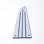 Custom Rickenbacker Truss Rod Cover "Jetstream" - Multiple Colors - Ploutone