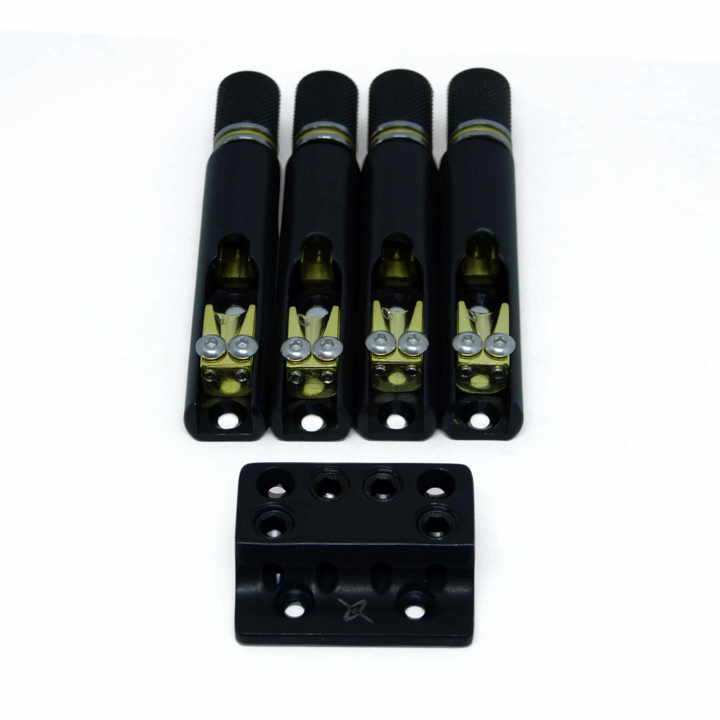 Nova Guitar Parts Single String Headless Bass Bridge - Ploutone