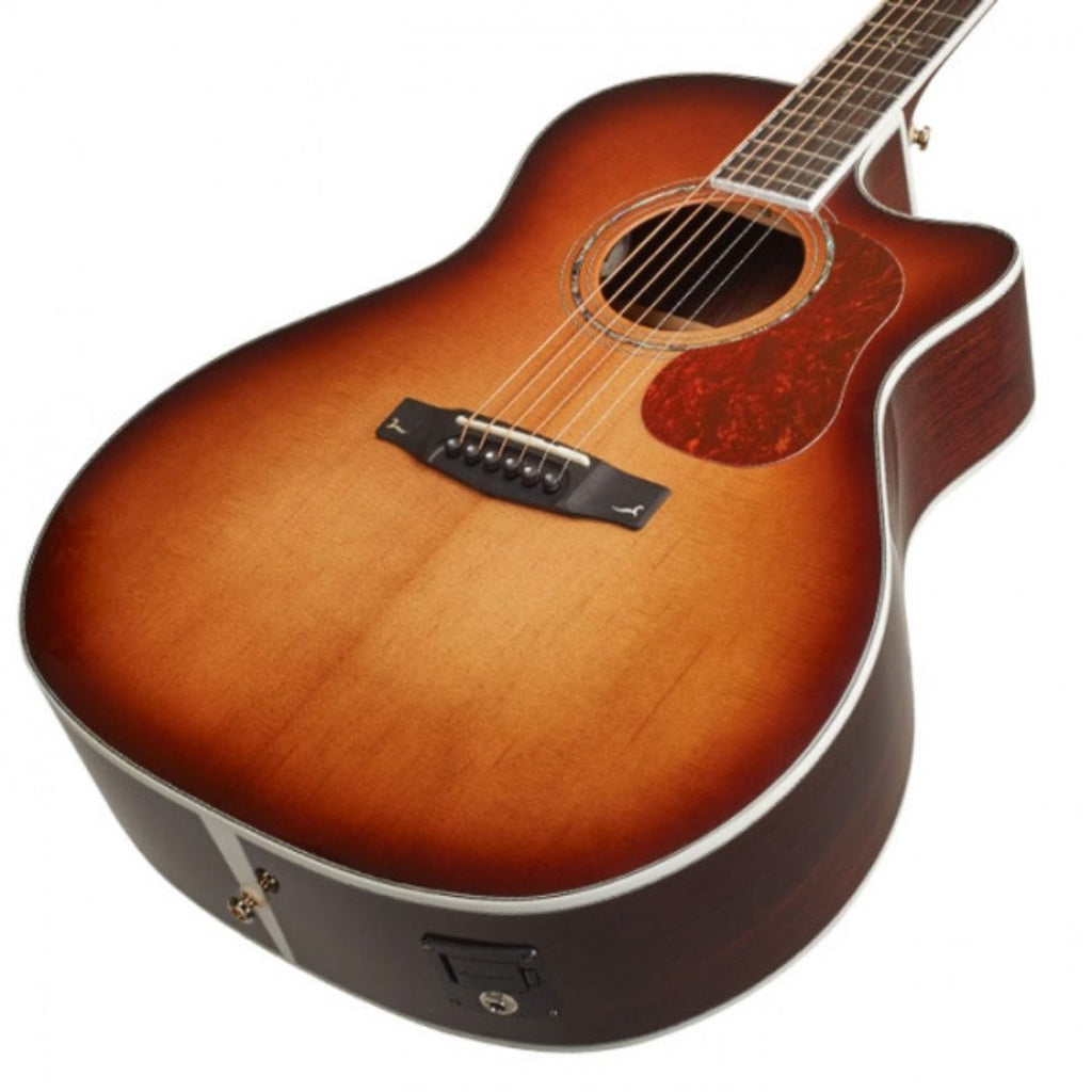 Cort Gold Series A8 Grand Auditorium Acoustic- Electric Cutaway Guitar - Ploutone