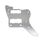 Metal Jazzmaster Pickguard 13-Hole - Brushed Aluminum - Ploutone