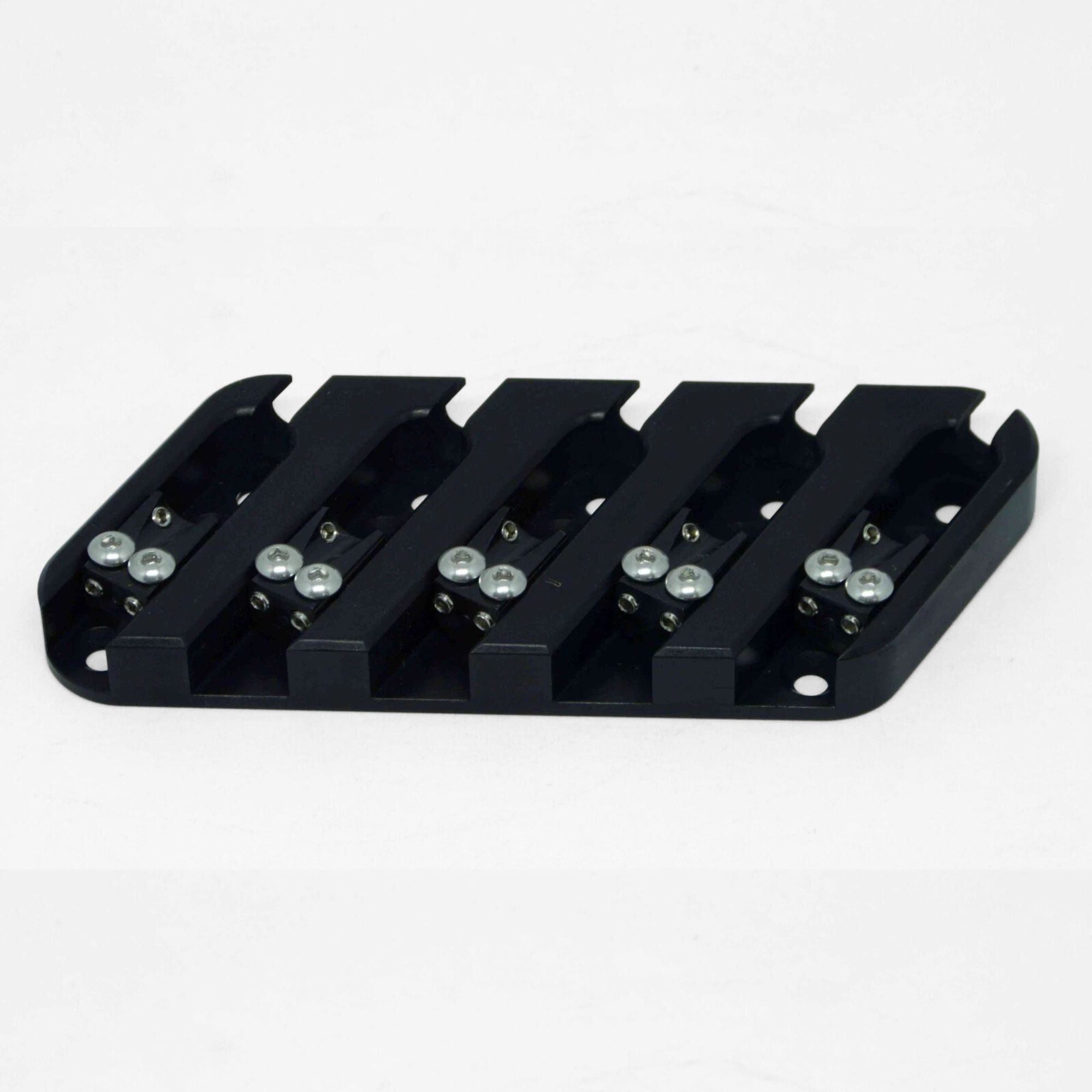 Nova Guitar Parts 5-String Multi-Scale Bass Bridge Aluminum - Ploutone