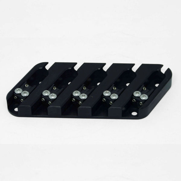 Nova Guitar Parts 5-String Multi-Scale Bass Bridge Guitar Fittings and Parts from Ploutone