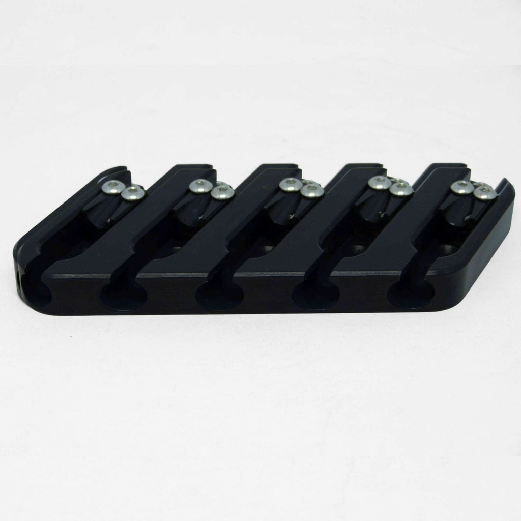 Nova Guitar Parts 5-String Multi-Scale Bass Bridge - Ploutone