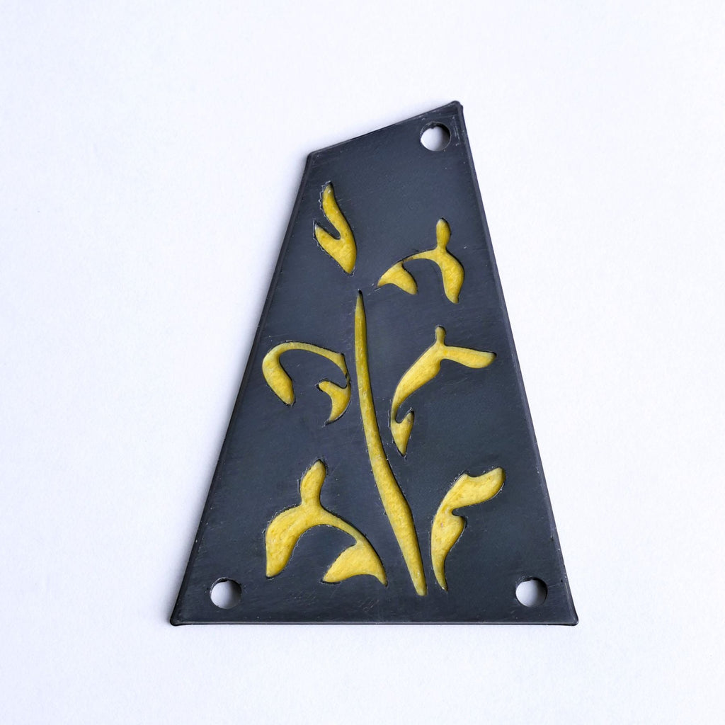 Custom Ibanez Truss Rod Cover (without string retainer) – Gold Tree of Life - Ploutone