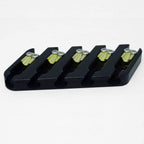 Nova Guitar Parts 5-String Multi-Scale Bass Bridge - Ploutone