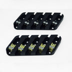 Nova Guitar Parts 5-String Multi-Scale Bass Bridge - Ploutone