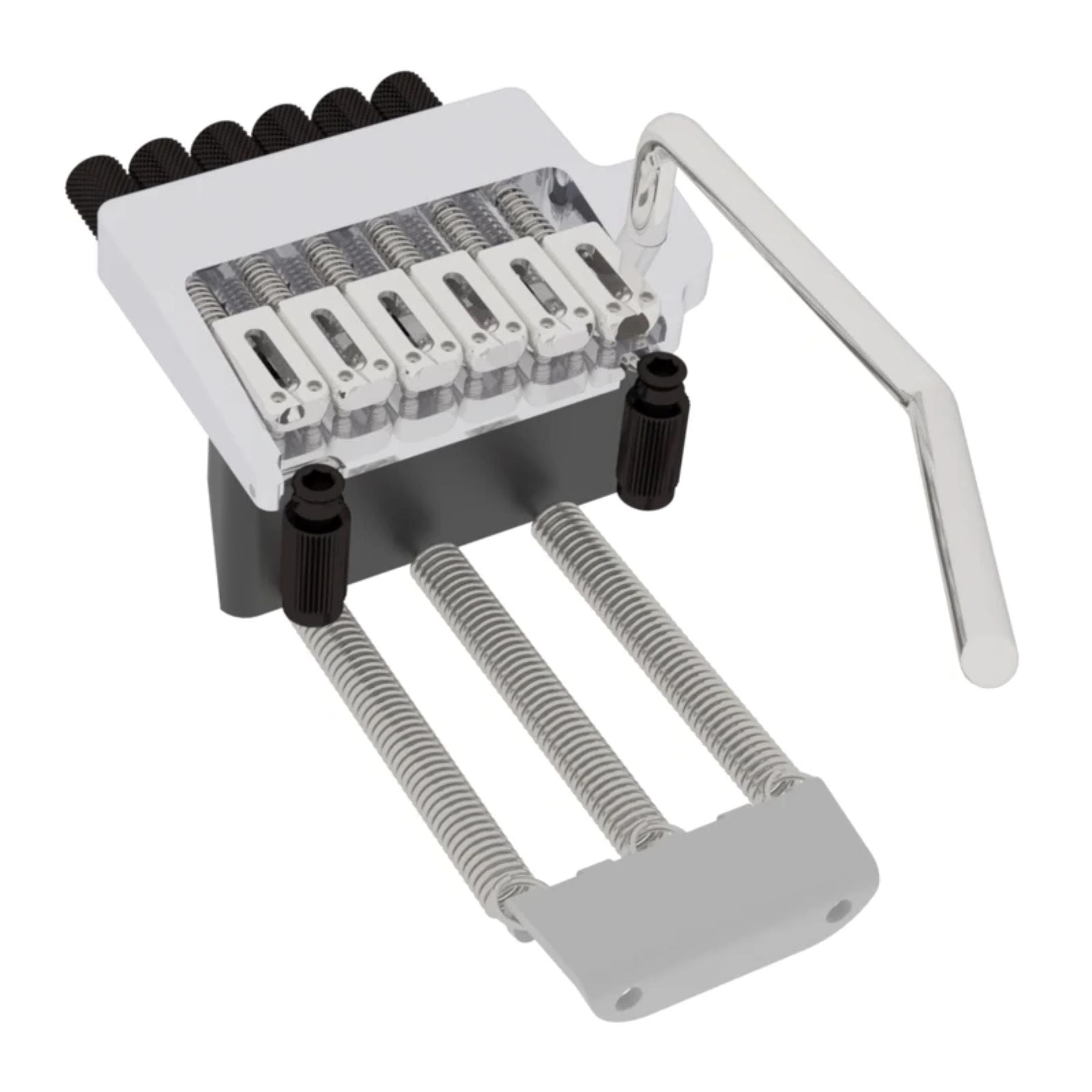 Hipshot 6-String Headless Tremolo Chrome Left-Handed - Ploutone