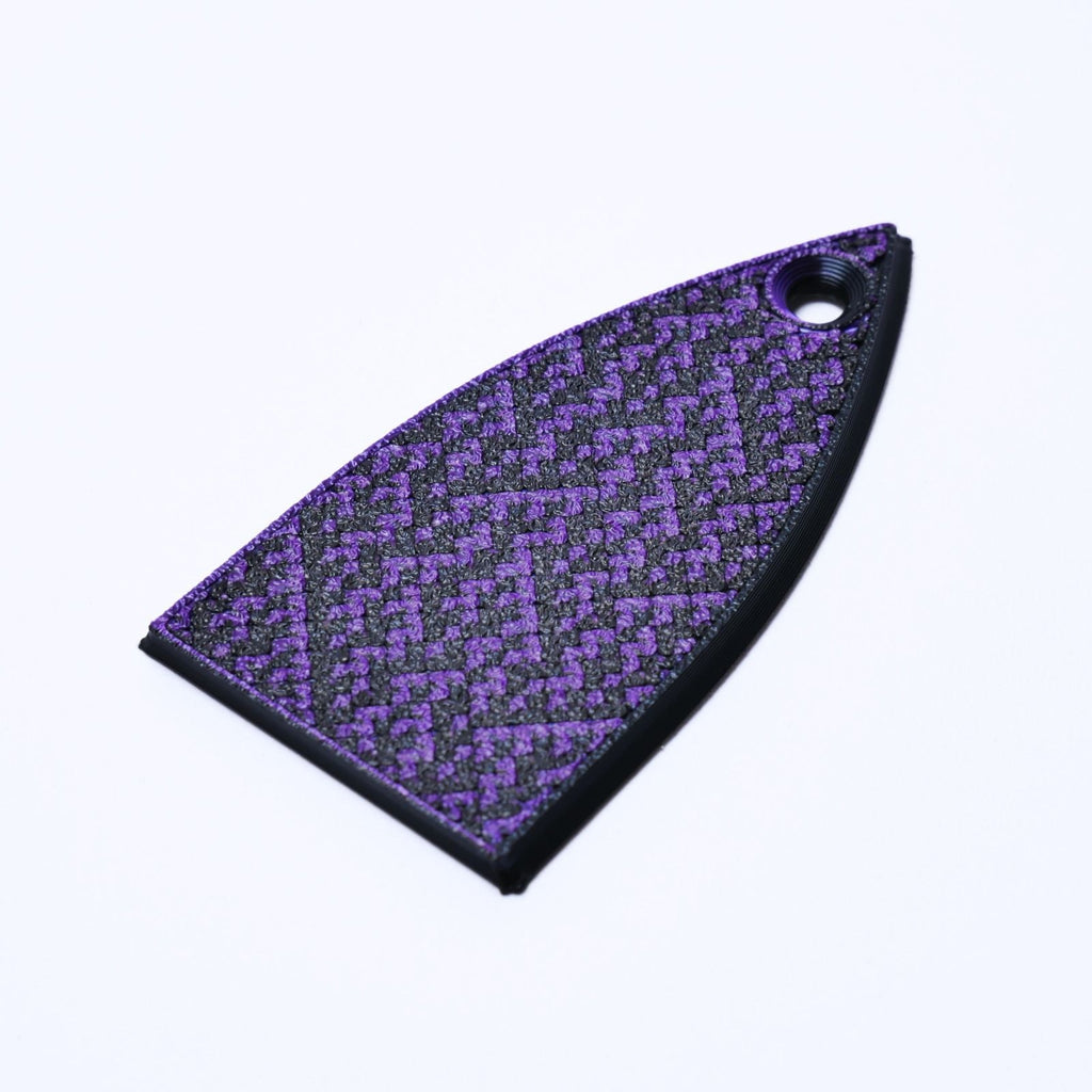 ESP Truss Rod Cover for ESP & LTD - Black Amethyst Purple truss rod covers from Ploutone