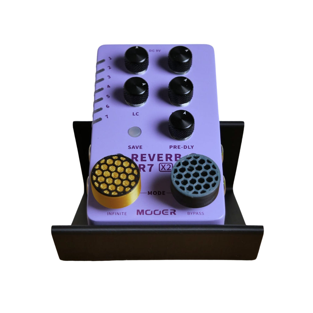Opus Desktop Guitar Pedal Stand (45°) - Fits Universal Audio, Boss, Digitech, & More - Ploutone