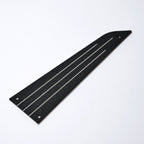 Custom Rickenbacker Truss Rod Cover "Jetstream" - Multiple Colors Black & Cream - Ploutone