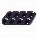 Nova Guitar Parts 4-String Multi-Scale Bass Bridge - Ploutone
