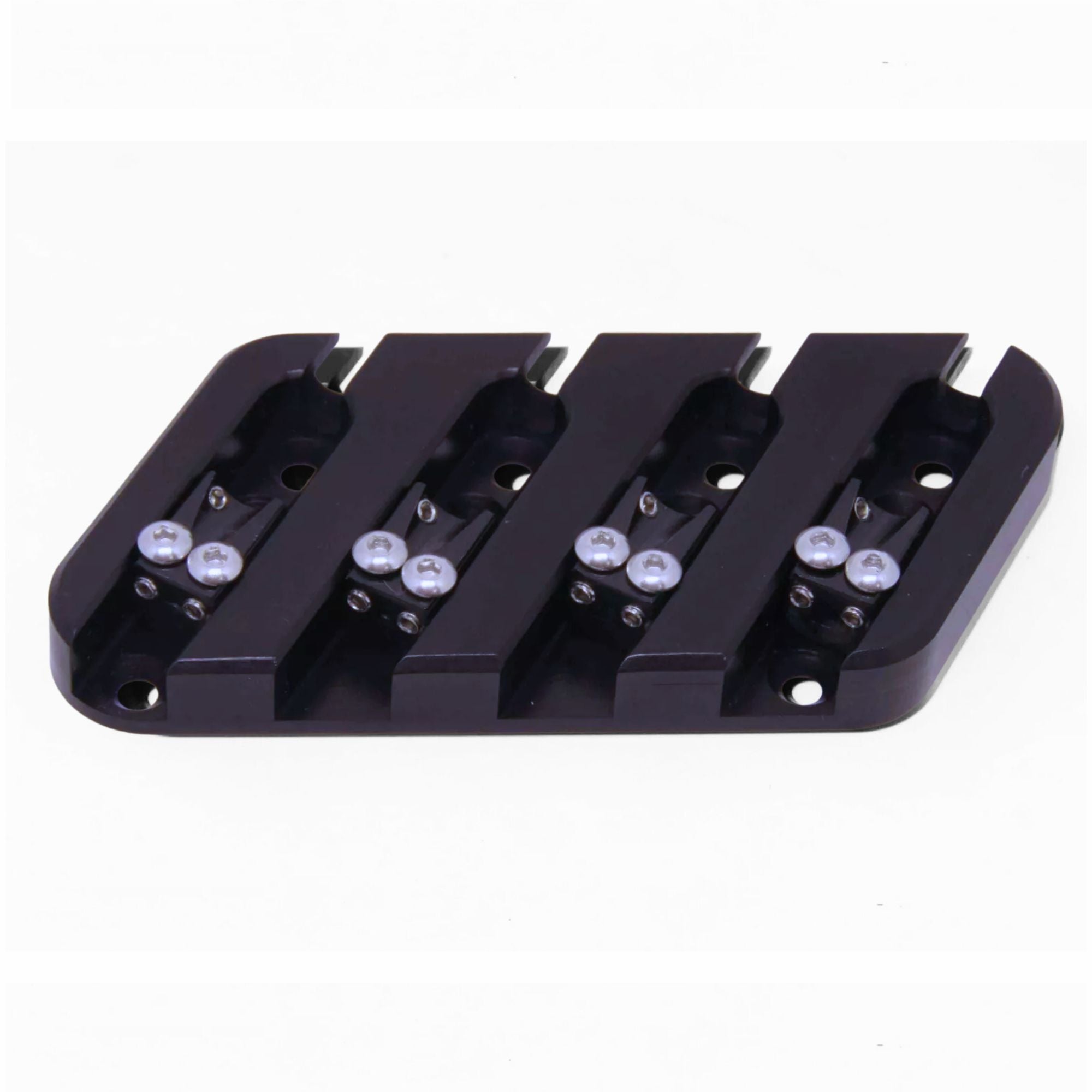 Nova Guitar Parts 4-String Multi-Scale Bass Bridge - Ploutone