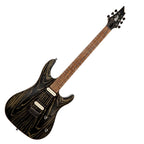 Cort KX300 6-String Electric Guitar - Etched Black and Gold - Ploutone