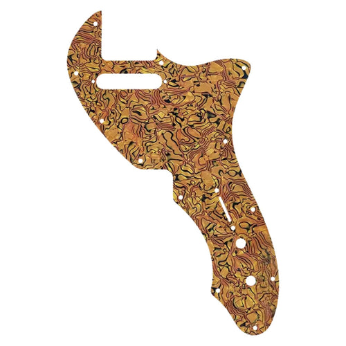 69' Telecaster Thinline Reissue Pickguard – 20+ Colors 4-Ply Orange Shell - Ploutone
