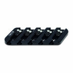 Nova Guitar Parts Dingwall Bass Bridge Retrofit Replacement - 4, 5, & 6-String Multi-Scale 5 - Ploutone