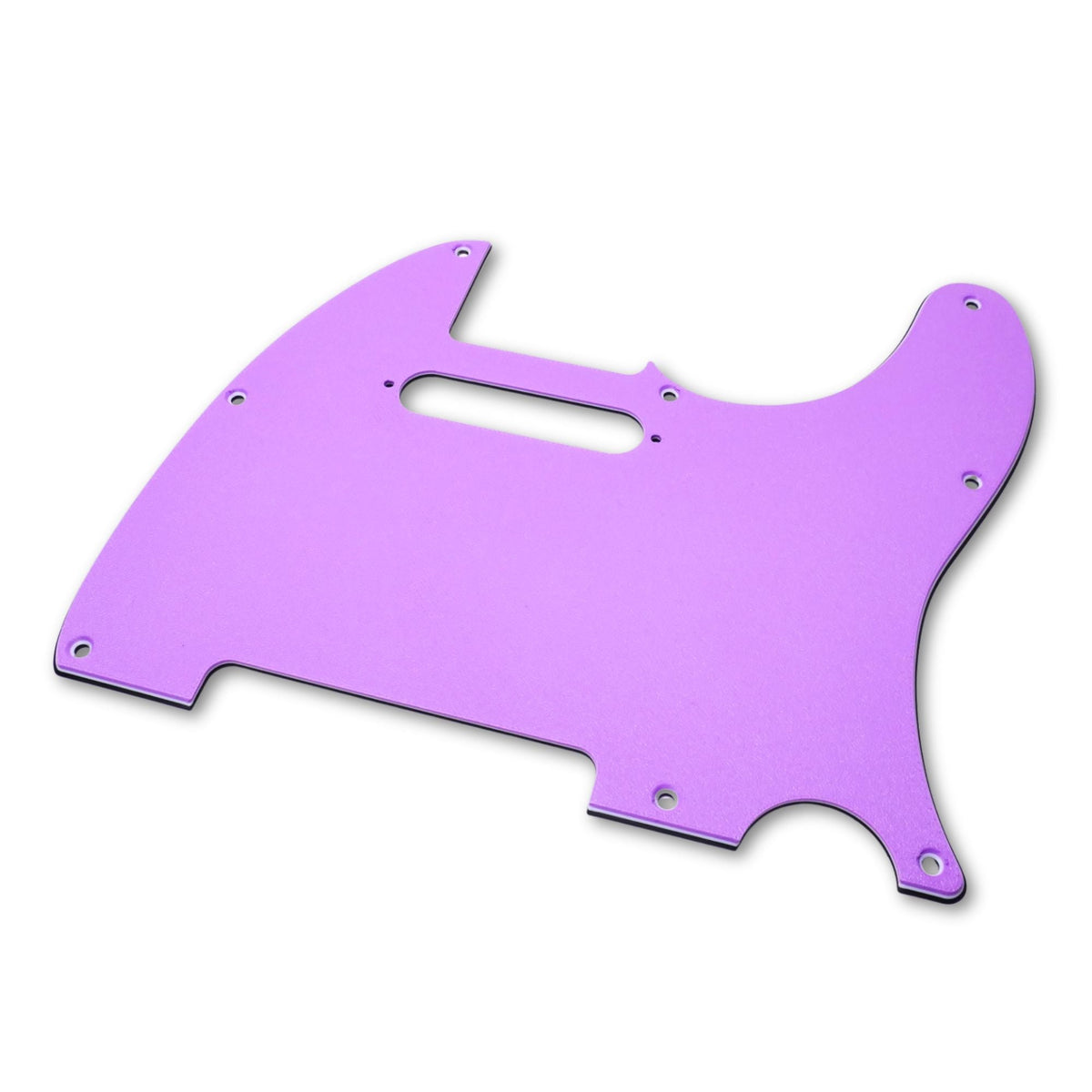 Custom 8-Hole Telecaster Pickguard - Artisan Series - Textured Lavender Purple - Ploutone