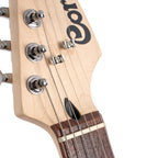 Cort G110OPBK G Series Double Cutaway Electric Guitar - Open Pore Black - Ploutone