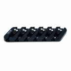 Nova Guitar Parts Dingwall Bass Bridge Retrofit Replacement - 4, 5, & 6-String Multi-Scale 6 - Ploutone