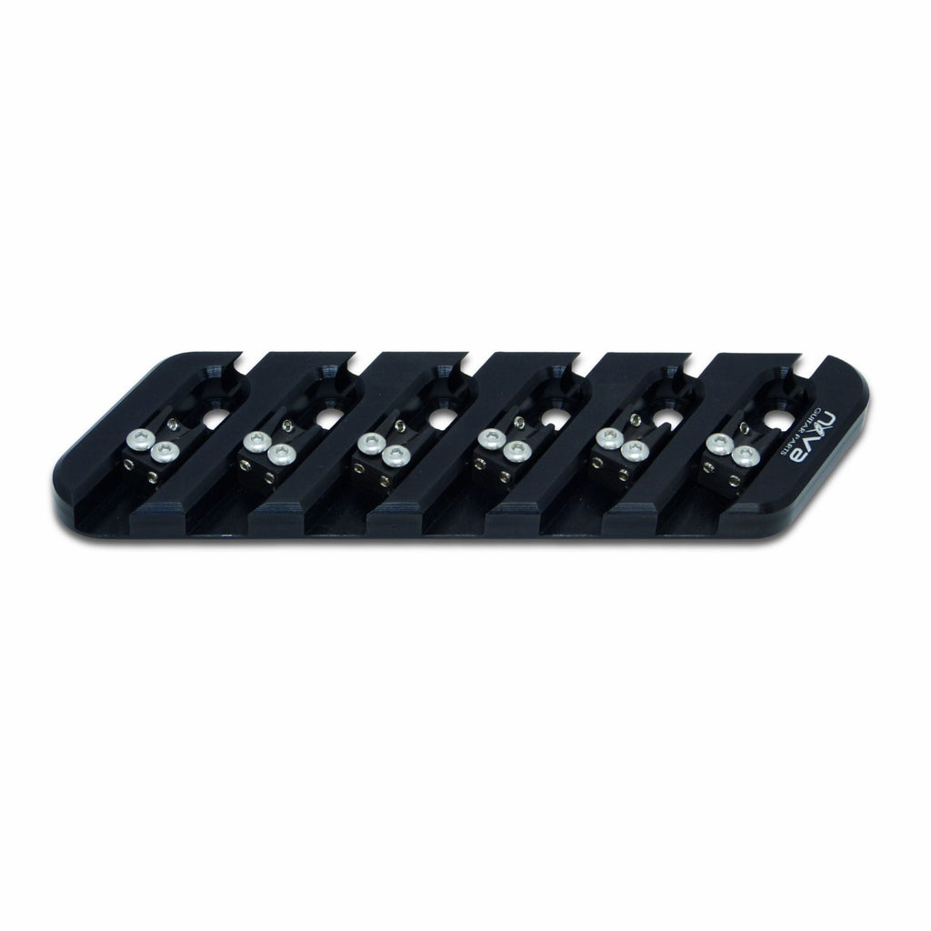 Nova Guitar Parts Dingwall Bass Bridge Retrofit Replacement - 4, 5, & 6-String Multi-Scale - Ploutone