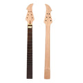 27" Scale Baritone Firebird-Style Guitar Neck, Mahogany & Rosewood Fretboard - Ploutone