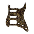 Fender Stratocaster HSS Pickguard (Open Humbucker) - 4-Ply Brown Pearl Pickguards from Ploutone