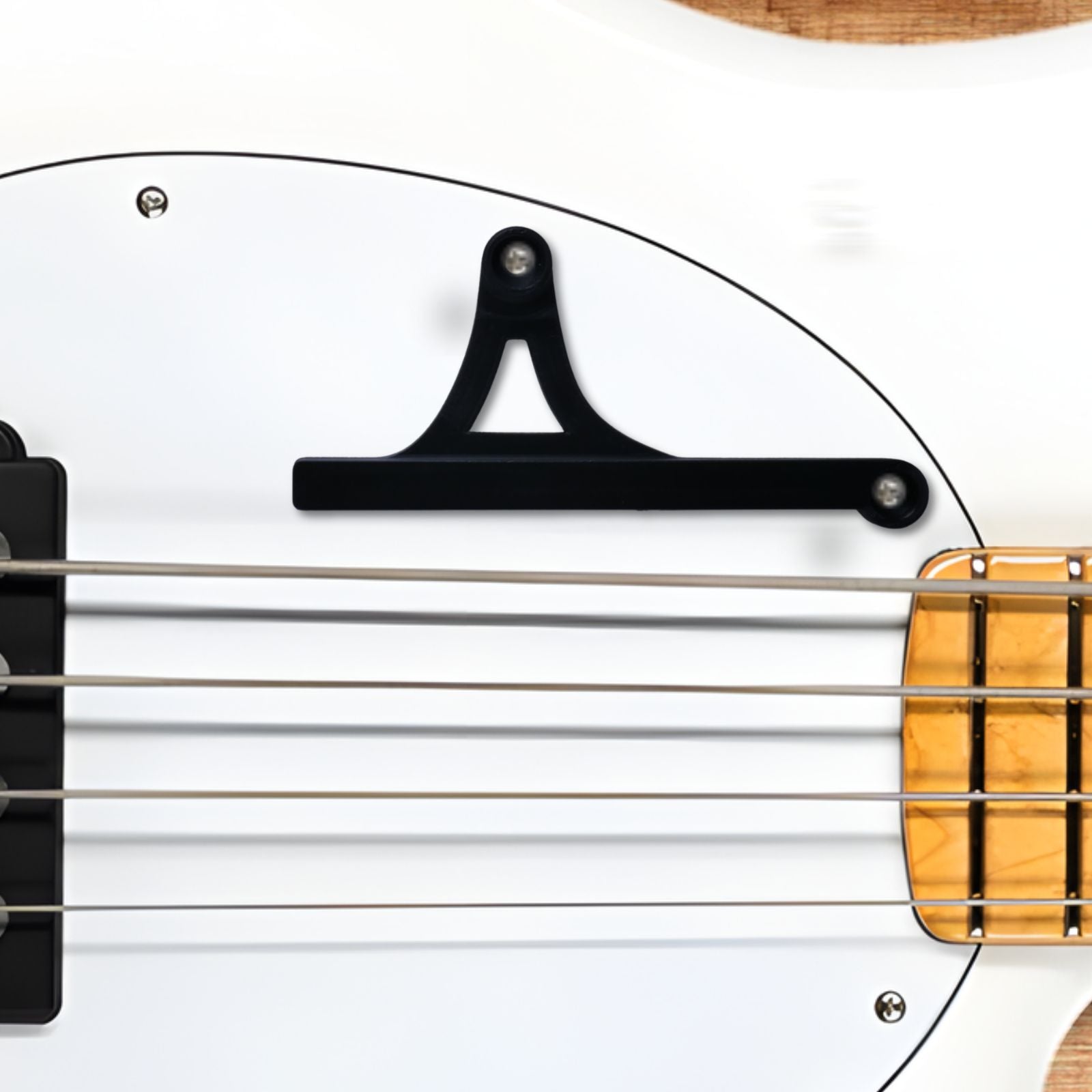 Music Man Sterling & Stingray Ray Bass Thumb Rest - No-Drill Tug Bar, Ergonomic Grip - Ploutone