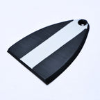 Custom PRS SE Truss Rod Cover – Racing Stripe Black & Gray - Ploutone