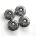 Silver Top Hat Bell Knobs for Gibson® - 24 Fine Spline (Set of 4) - Ploutone