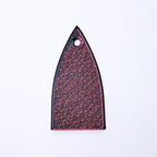 ESP Truss Rod Cover for ESP & LTD - Black & Red Magma - Ploutone