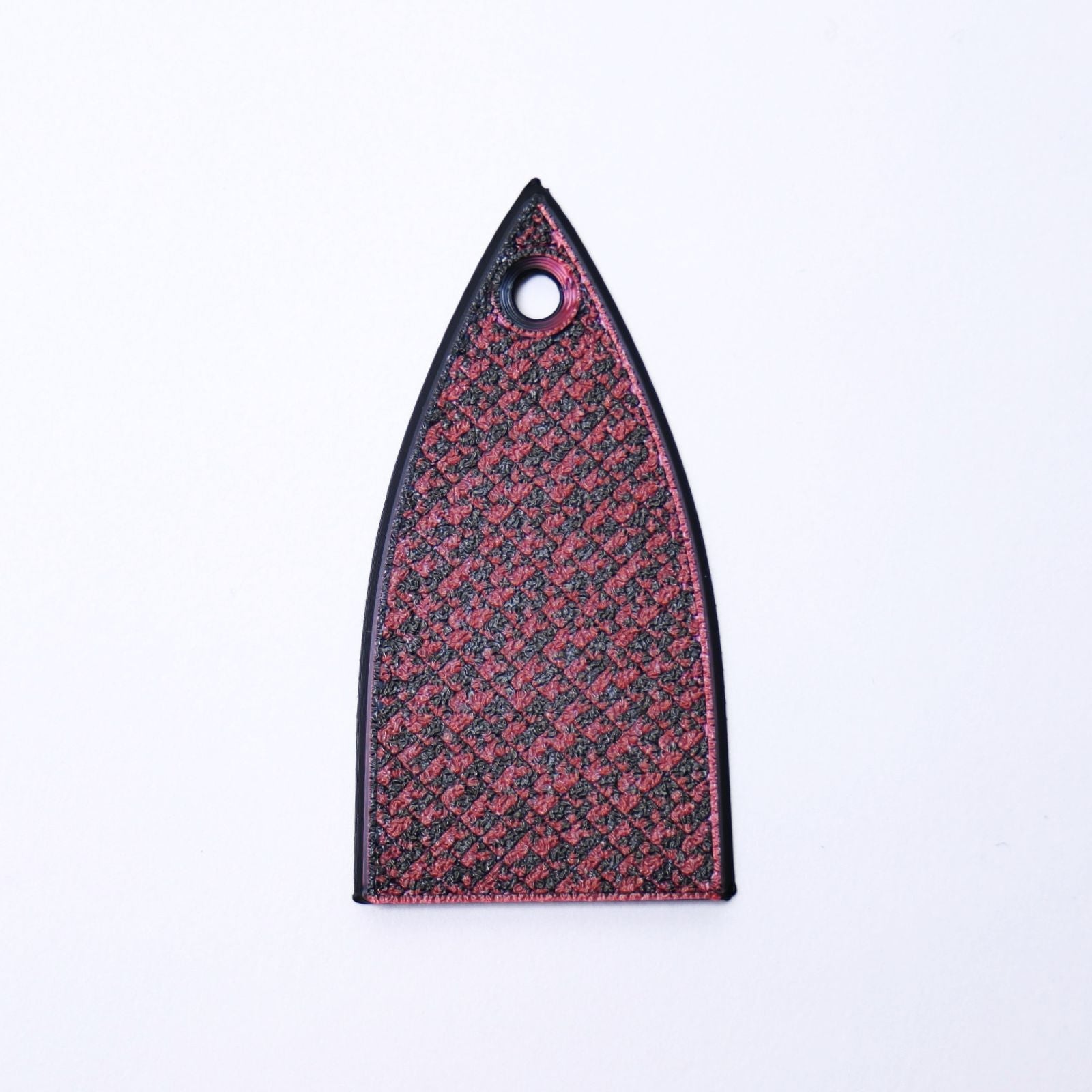 ESP Truss Rod Cover for ESP & LTD - Black & Red Magma - Ploutone