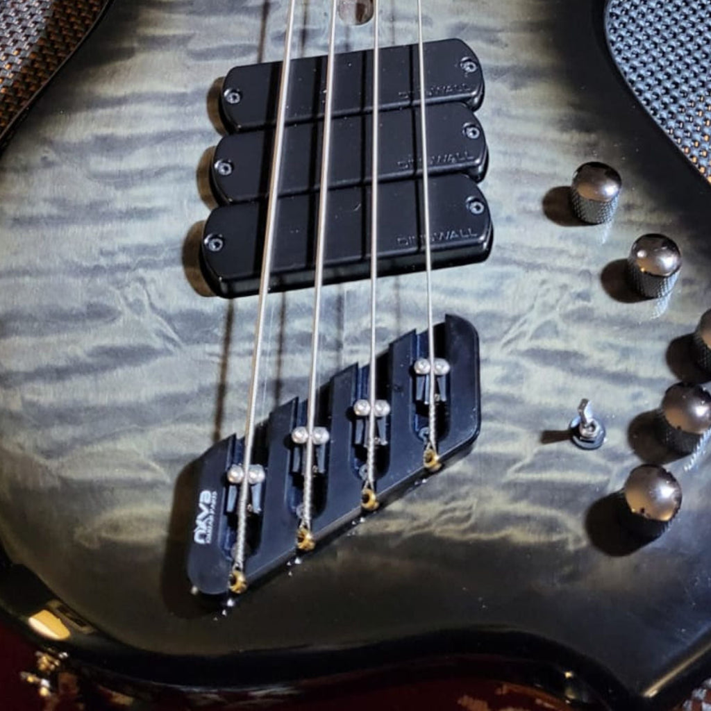 Payson dingwall ng、combustino用ブリッジ Nova Guitar Parts Dingwall Bass Bridge Retrofit Replacement | Ploutone
