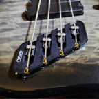 Nova Guitar Parts Dingwall Bass Bridge Retrofit Replacement - 4, 5, & 6-String Multi-Scale - Ploutone