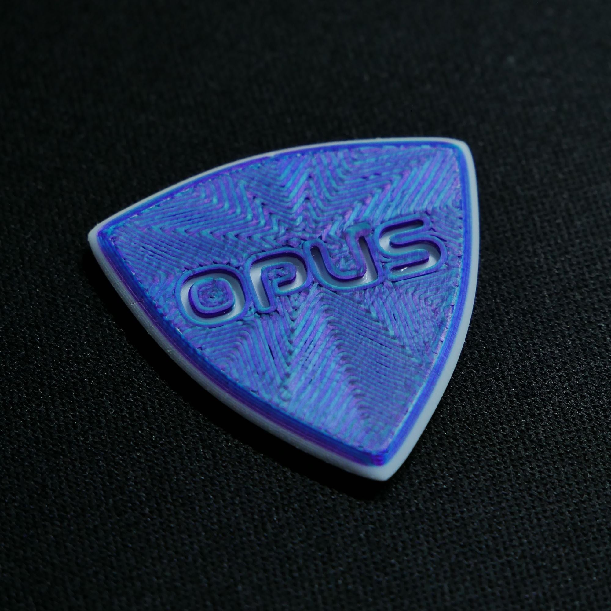 Opus Oxar VALKORE™ - Aurora Handmade Guitar Pick - Ploutone