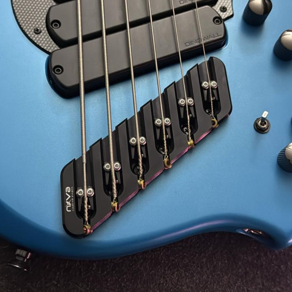 Nova Guitar Parts Dingwall Bass Bridge Retrofit Replacement | Ploutone