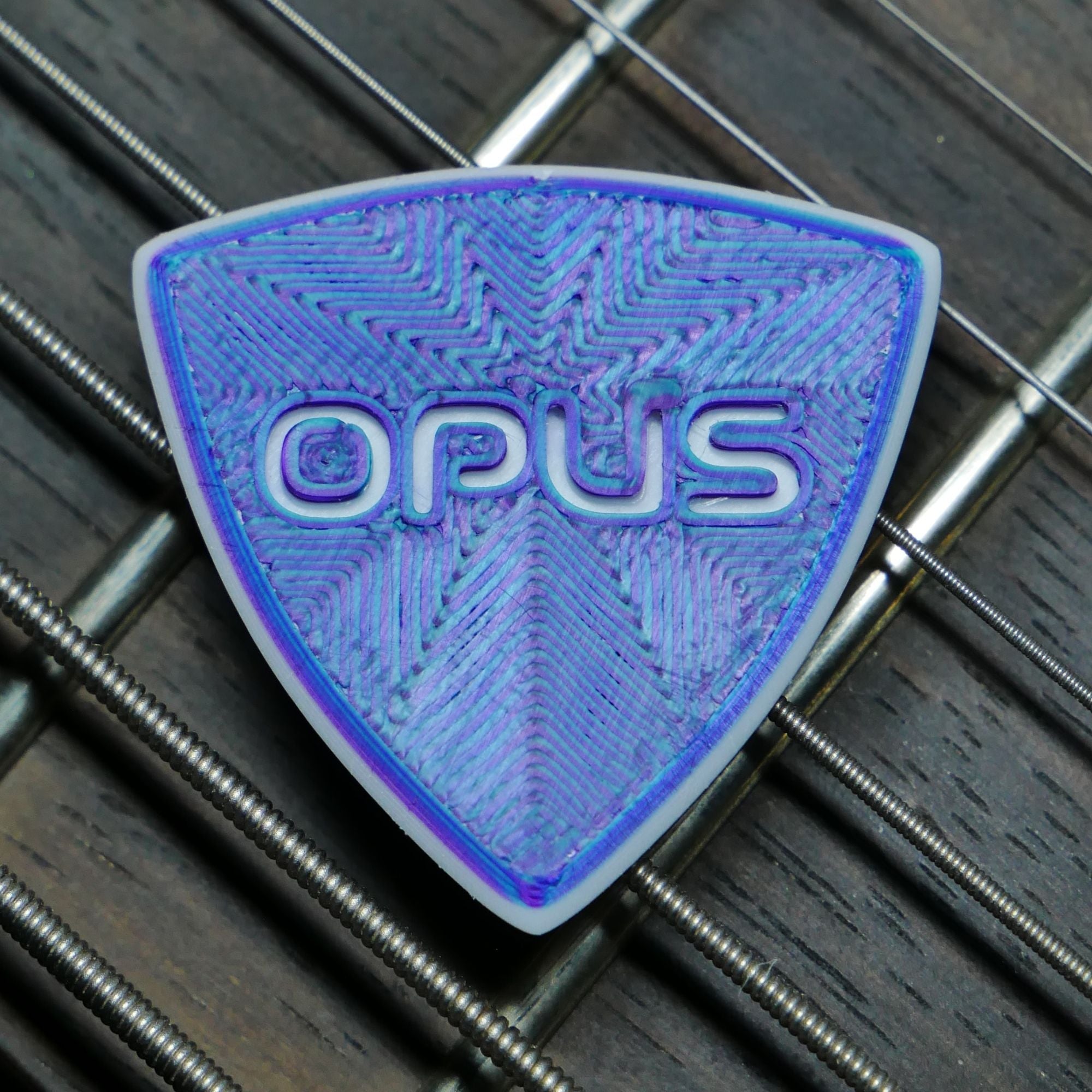 Opus Oxar VALKORE™ - Aurora Handmade Guitar Pick - Ploutone