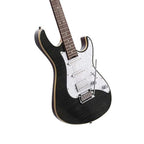 Cort G280 Select Double Cutaway 6-String Electric Guitar - Trans Black - Ploutone