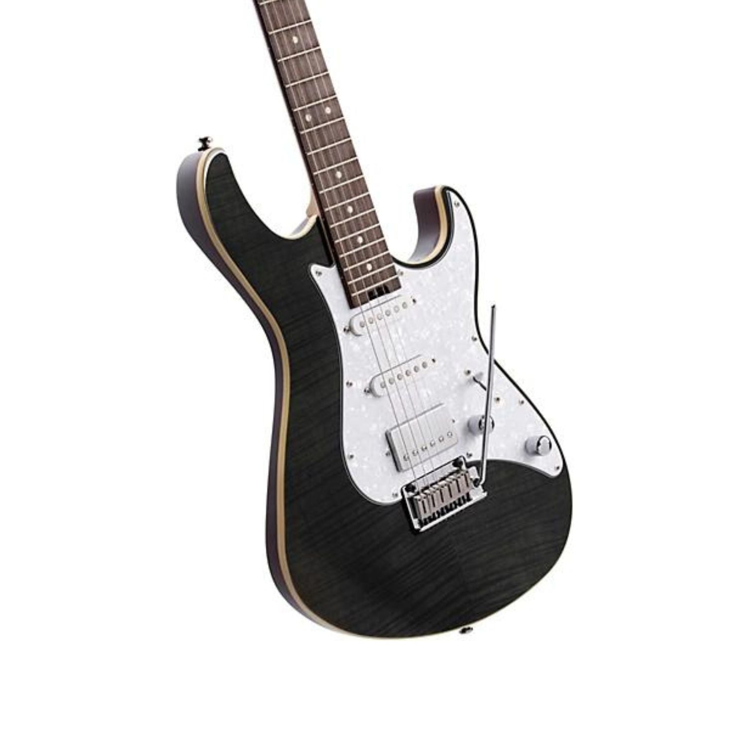 Cort G280 Select Double Cutaway 6-String Electric Guitar - Trans Black - Ploutone