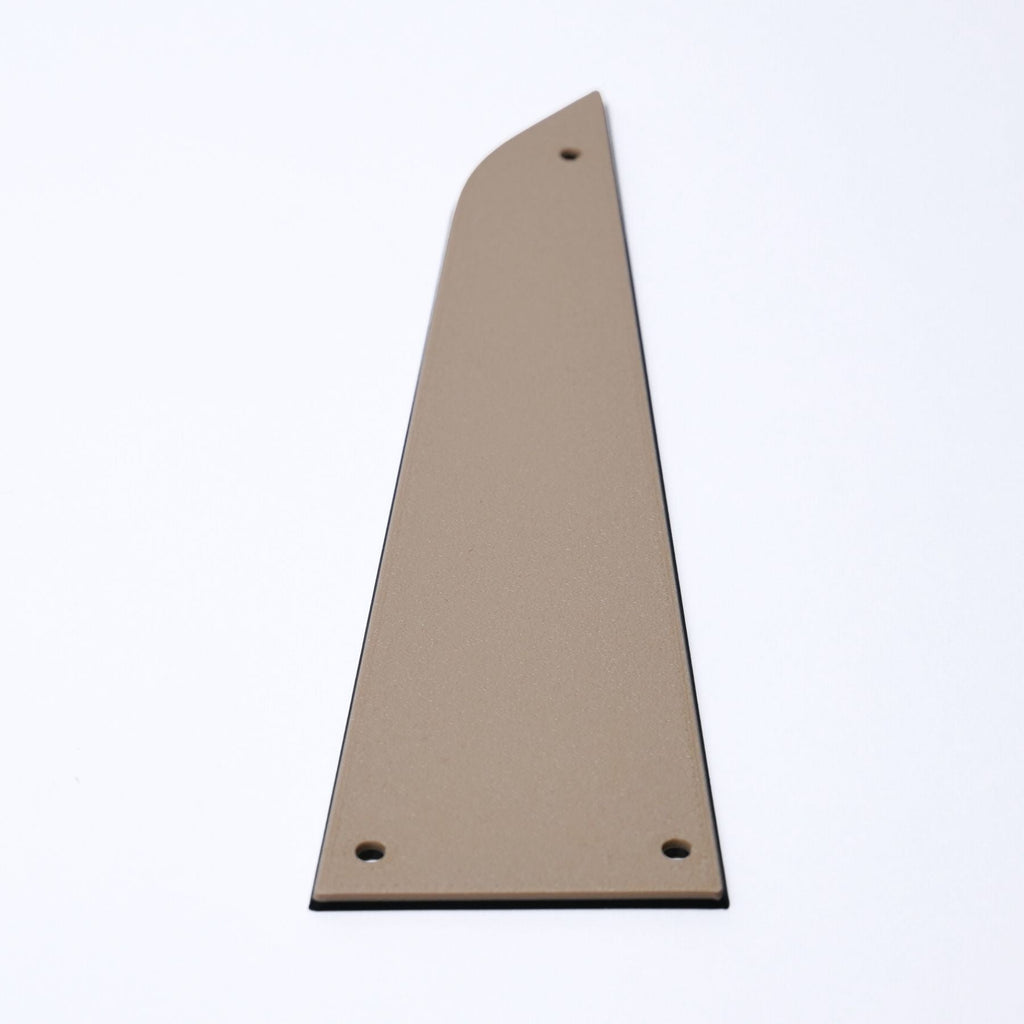 Custom Rickenbacker Truss Rod Cover - Multiple Colors Dark Cream & Black - Ploutone