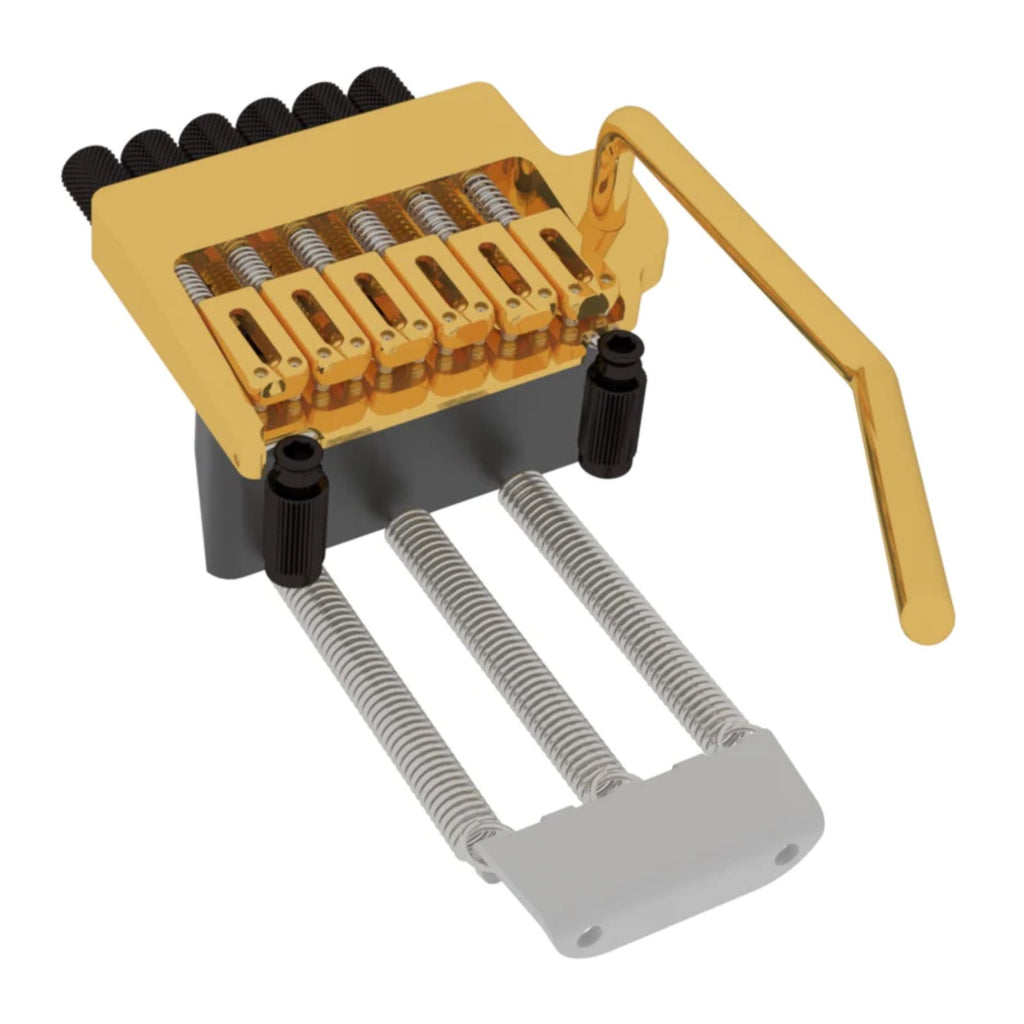 Hipshot 6-String Headless Tremolo Gold Left-Handed - Ploutone