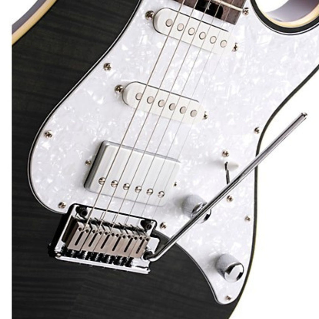Cort G280 Select Double Cutaway 6-String Electric Guitar - Trans Black - Ploutone