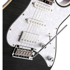 Cort G280 Select Double Cutaway 6-String Electric Guitar - Trans Black - Ploutone